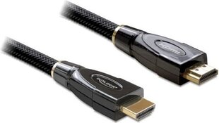 Delock 82739, HDMI, 5 m kaina ir informacija | Kabeliai ir laidai | pigu.lt