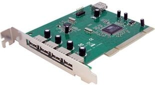 StarTech PCIUSB7 цена и информация | Адаптеры, USB-разветвители | pigu.lt