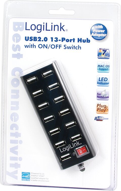 LogiLink UA0126 цена и информация | Adapteriai, USB šakotuvai | pigu.lt