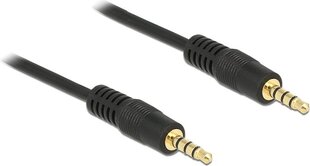 DELOCK 83436 Cable stereo Jack 3.5 mm 4 pin 2m kaina ir informacija | Kabeliai ir laidai | pigu.lt