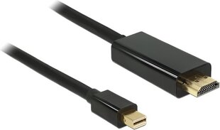 Delock 83698, HDMI/Mini DP, 1 м цена и информация | Кабели и провода | pigu.lt