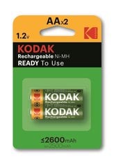 Батарейки Kodak 30955080, 2 шт. цена и информация | Батарейки | pigu.lt