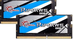 G.Skill Ripjaws DDR4 SODIMM 2x8GB 2666MHz CL18 (F4-2666C18D-16GRS) kaina ir informacija | Operatyvioji atmintis (RAM) | pigu.lt
