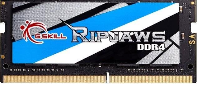 G.Skill Ripjaws DDR4 SODIMM 2x8GB 2666MHz CL18 (F4-2666C18D-16GRS) kaina ir informacija | Operatyvioji atmintis (RAM) | pigu.lt