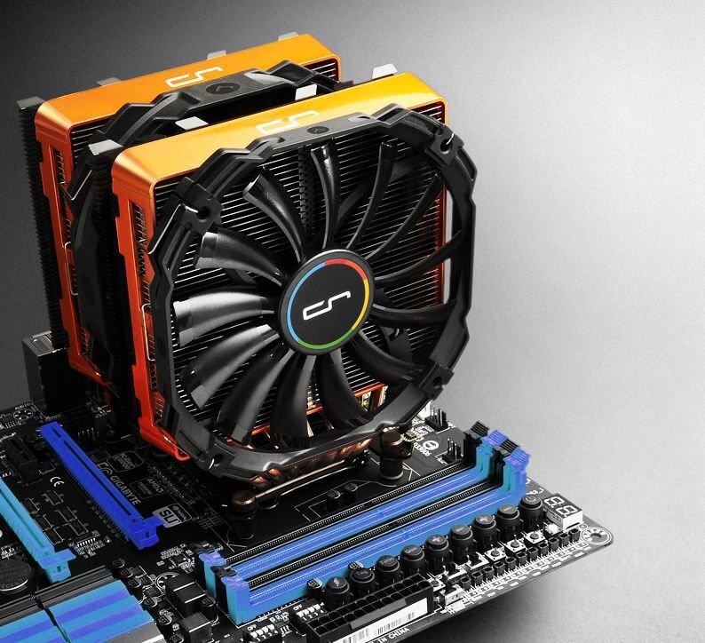 Cryorig Cover for R1, Orange (CR-CCO) цена и информация | Komponentų priedai | pigu.lt