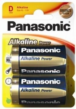 Panasonic Bateria Power D / R20 2 szt. kaina ir informacija | Akumuliatoriai fotoaparatams | pigu.lt