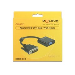 Adapteris Delock 65658 kaina ir informacija | Adapteriai, USB šakotuvai | pigu.lt