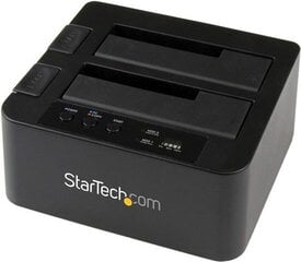 StarTech SDOCK2U33RE цена и информация | Чехлы для внешних жестких дисков | pigu.lt