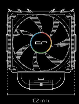 Cryorig M9A AMD (CR-M9A) kaina ir informacija | Procesorių aušintuvai | pigu.lt