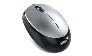 Genius NX-9000BT, sidabrinė kaina ir informacija | Pelės | pigu.lt