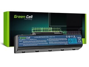 Green Cell Laptop Battery for Acer Aspire 5532 5732Z 5734Z eMachines E525 E625 E725 G430 G525 G625 kaina ir informacija | Green Cell Kompiuterinė technika | pigu.lt