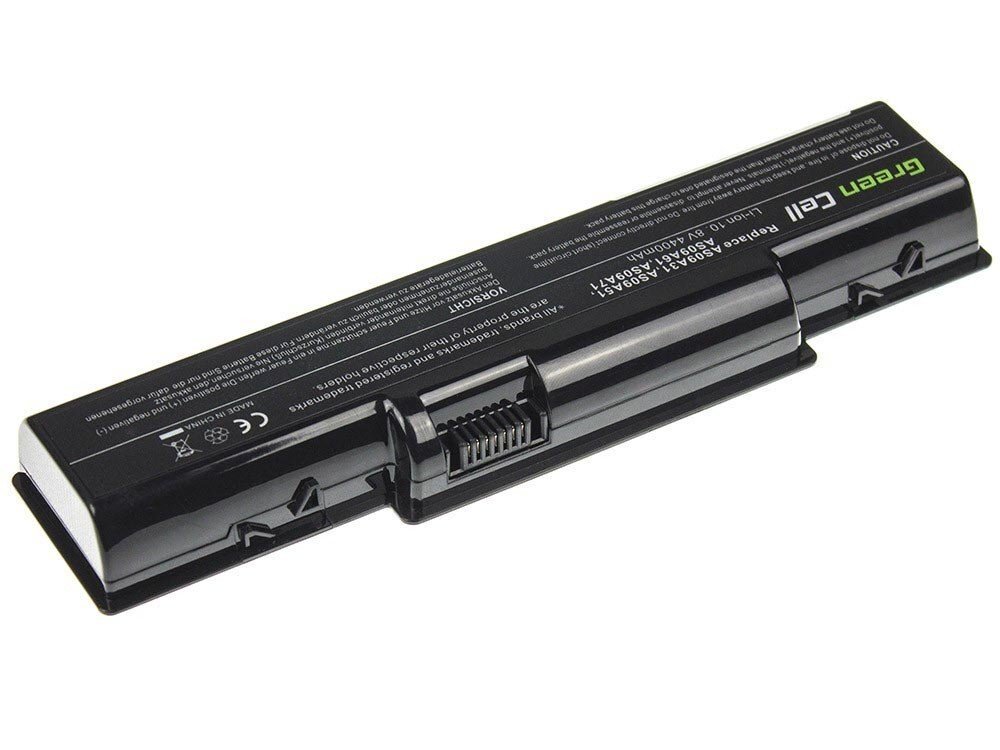 Green Cell Laptop Battery for Acer Aspire 5532 5732Z 5734Z eMachines E525 E625 E725 G430 G525 G625 цена и информация | Akumuliatoriai nešiojamiems kompiuteriams | pigu.lt