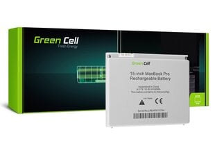 Green Cell ® Laptop battery A1175 for Apple MacBook Pro 15 A1150 A1211 A1226 A1260 2006-2008 kaina ir informacija | Akumuliatoriai nešiojamiems kompiuteriams | pigu.lt