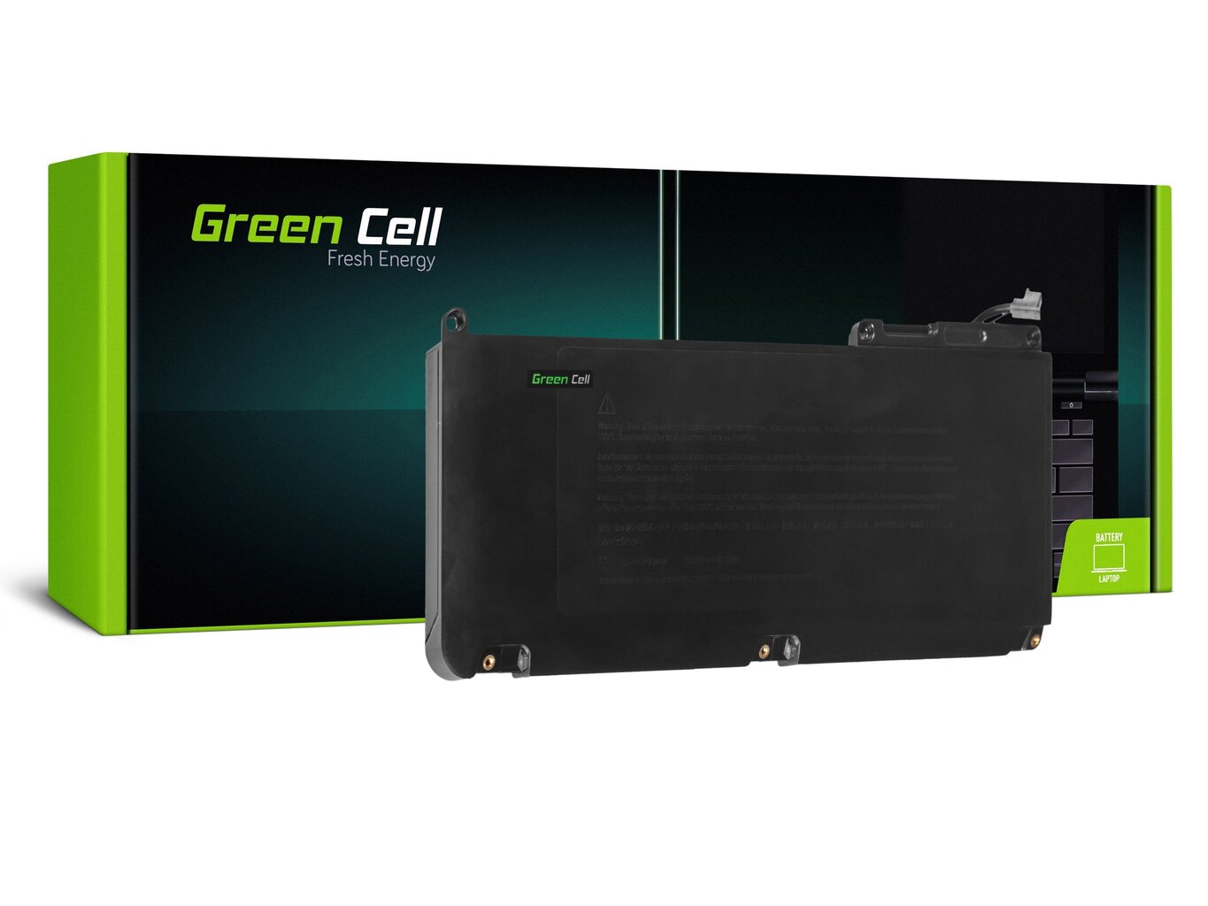 Green Cell Laptop Battery for Apple MacBook 13 A1342 2009-2010 kaina ir informacija | Akumuliatoriai nešiojamiems kompiuteriams | pigu.lt