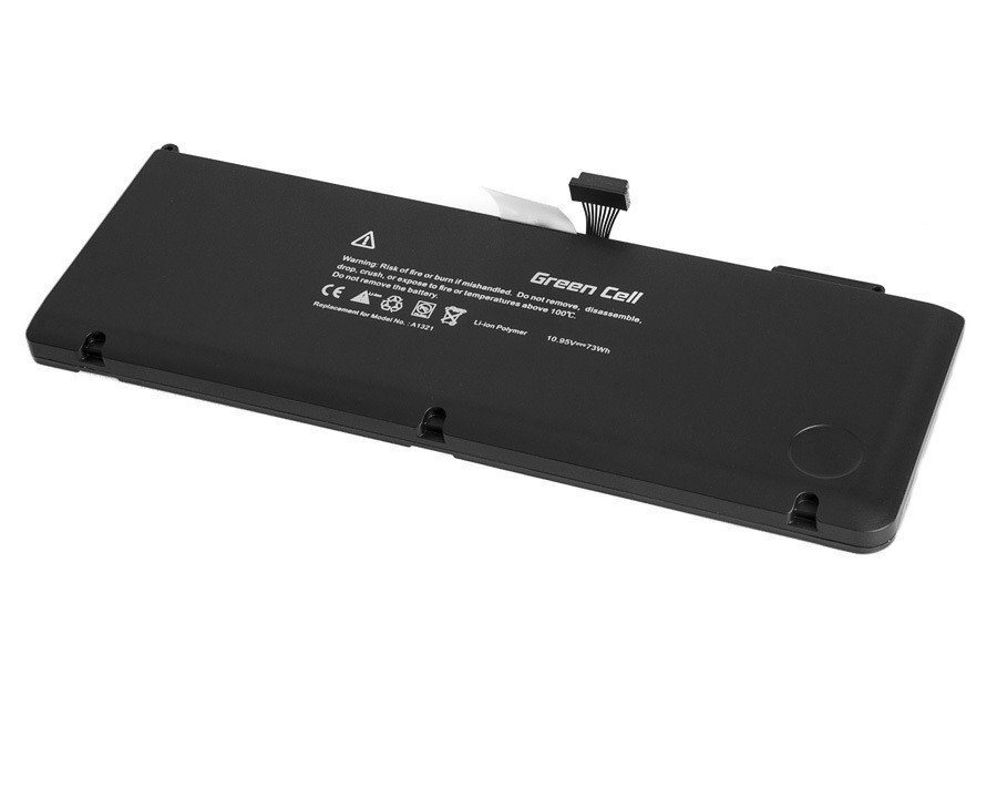 Green Cell ® Laptop Battery A1321 for Apple MacBook Pro 15 A1286 2009-2010 цена и информация | Akumuliatoriai nešiojamiems kompiuteriams | pigu.lt