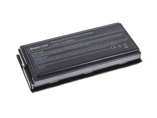 Green Cell Laptop Battery for Asus F5N F5R F5V F5M F5GLF5SL F5RL X50 X50N X50RL kaina ir informacija | Akumuliatoriai nešiojamiems kompiuteriams | pigu.lt