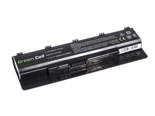 Green Cell Laptop Battery for Asus G56 N46 N56 N56DP N56V N56VM N56VZ N76 kaina ir informacija | Akumuliatoriai nešiojamiems kompiuteriams | pigu.lt