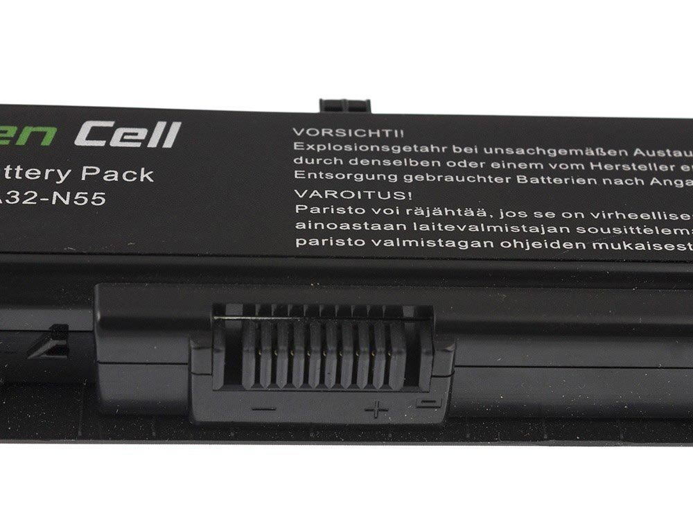 Green Cell Laptop Battery for N45 N55 N55S N55SF N55SL N75 N75E N75S N75SF N75SL kaina ir informacija | Akumuliatoriai nešiojamiems kompiuteriams | pigu.lt