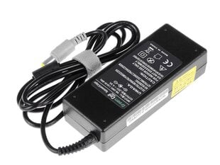 Green Cell In-Car AC Adapter for Lenovo T60p T61 T61p X60 Z60t Z61e Z61m SL500c SL510 T400 3000 C100 C200 цена и информация | Зарядные устройства для ноутбуков | pigu.lt