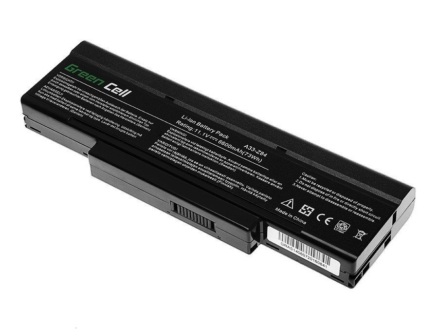 Green Cell Laptop Battery for Asus A9 S9 S96 Z62 Z9 Z94 Z96 PC CLUB EnPower ENP 630 COMPAL FL90 COMPAL FL92 цена и информация | Akumuliatoriai nešiojamiems kompiuteriams | pigu.lt