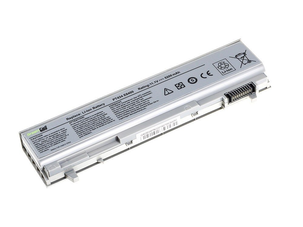 Green Cell Pro Laptop Battery for Dell Latitude E6400 E6410 E6500 E6510 E6400 ATG E6410 ATG Dell Precision M2400 M4400 M4500 kaina ir informacija | Akumuliatoriai nešiojamiems kompiuteriams | pigu.lt