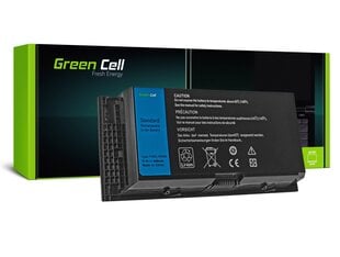 Green Cell Laptop Battery for Dell Precision M4600 M4700 M4800 M6600 M6700 M6800 kaina ir informacija | Akumuliatoriai nešiojamiems kompiuteriams | pigu.lt