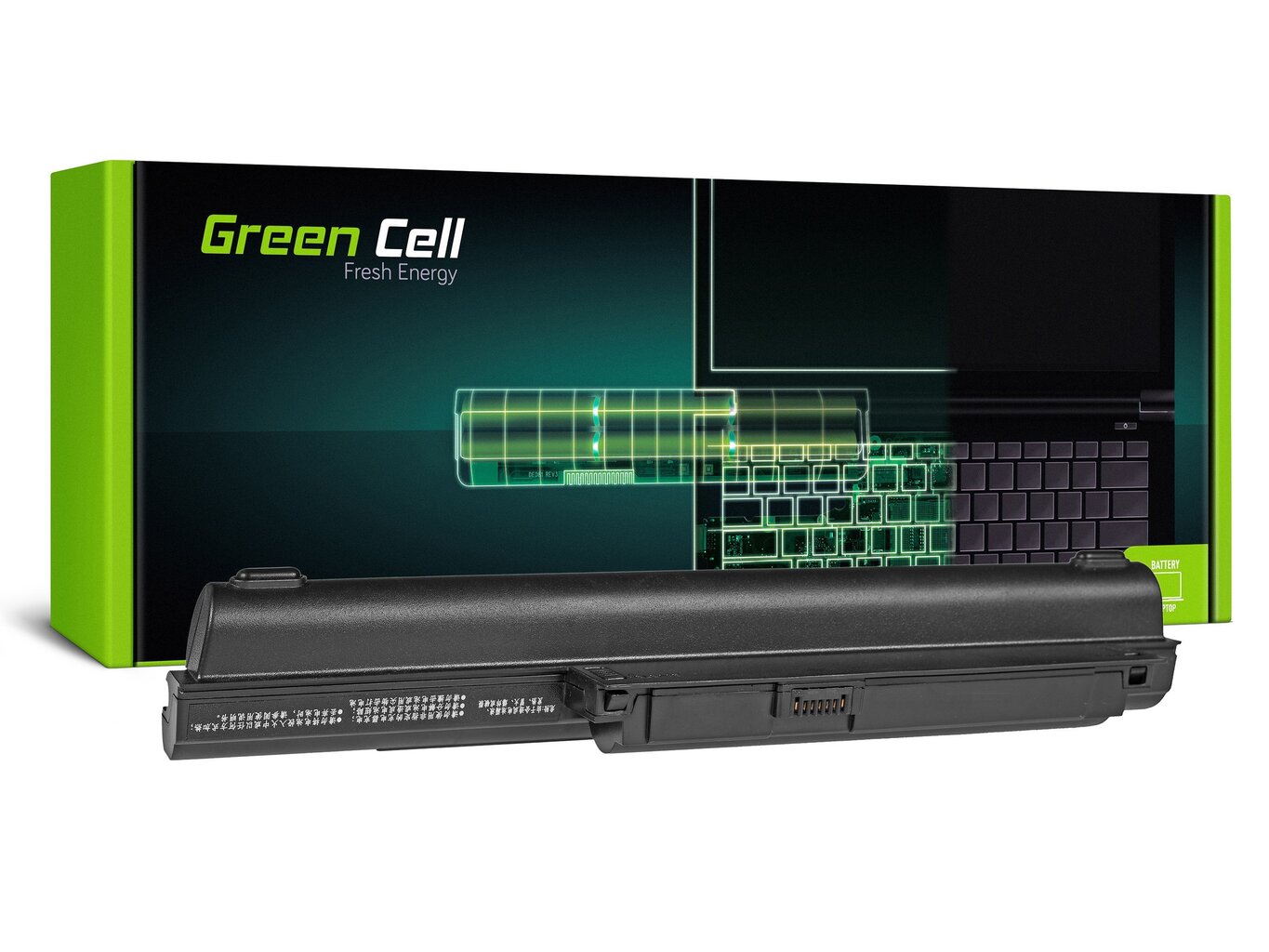 Green Cell Laptop Battery for Sony VAIO PCG-71211M PCG-61211M PCG-71212M kaina ir informacija | Akumuliatoriai nešiojamiems kompiuteriams | pigu.lt