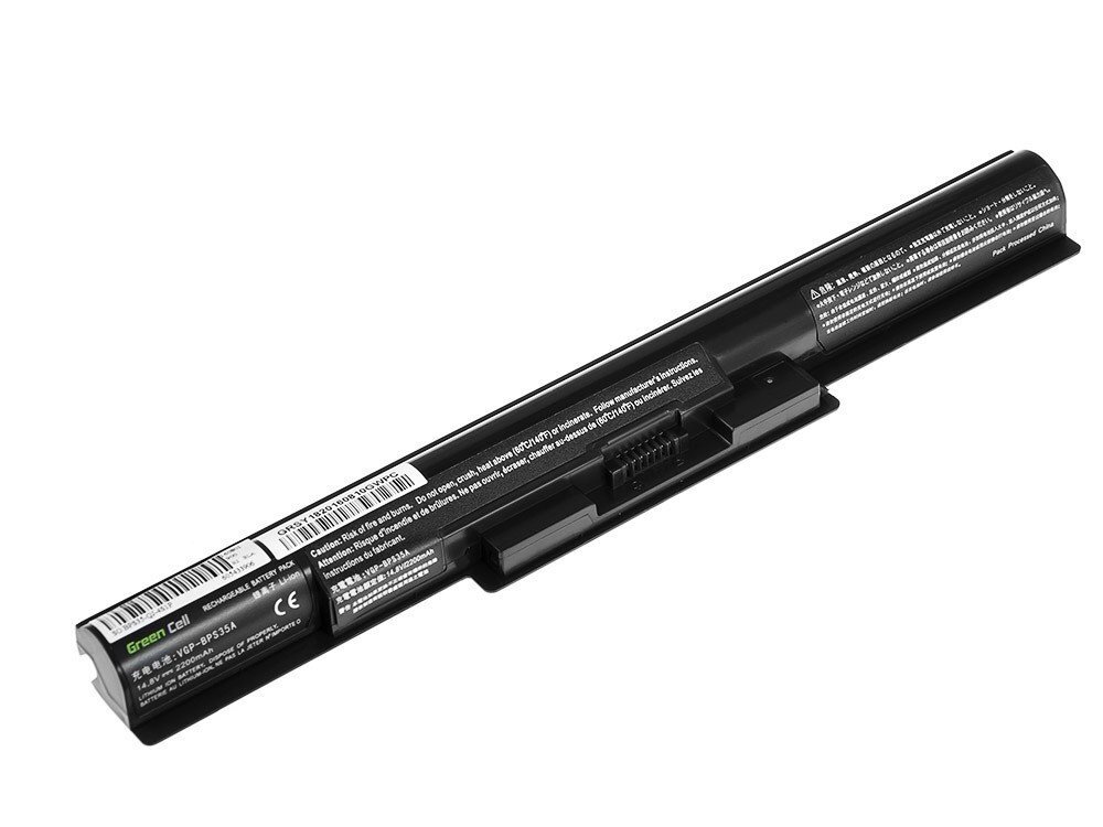 Green Cell Laptop Battery for Sony VAIO Fit 15E Fit 14E цена и информация | Akumuliatoriai nešiojamiems kompiuteriams | pigu.lt