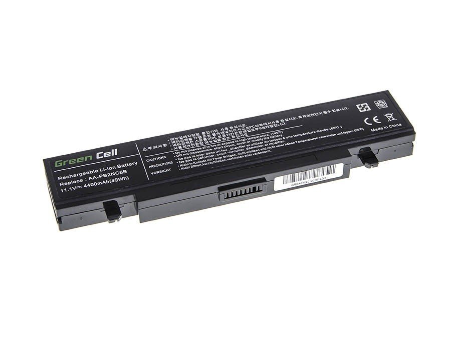 Green Cell Laptop Battery for Samsung NP-P500 NP-R505 NP-R610 NP-SA11 NP-R510 NP-R700 NP-R560 NP-R509 NP-R711 NP-R60 цена и информация | Akumuliatoriai nešiojamiems kompiuteriams | pigu.lt