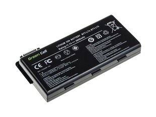 Green Cell Laptop Battery for MSI A6000 CR500 CR600 CR700 CX500 CX600 цена и информация | Аккумуляторы для ноутбуков | pigu.lt