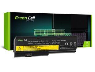 Green Cell Battery 42T4650 for Lenovo ThinkPad X200 X201 X200s X201i цена и информация | Аккумуляторы для ноутбуков	 | pigu.lt