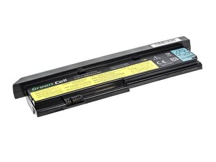 Green Cell Laptop Battery for IBM Lenovo ThinkPad X200 X201 X201i цена и информация | Аккумуляторы для ноутбуков	 | pigu.lt