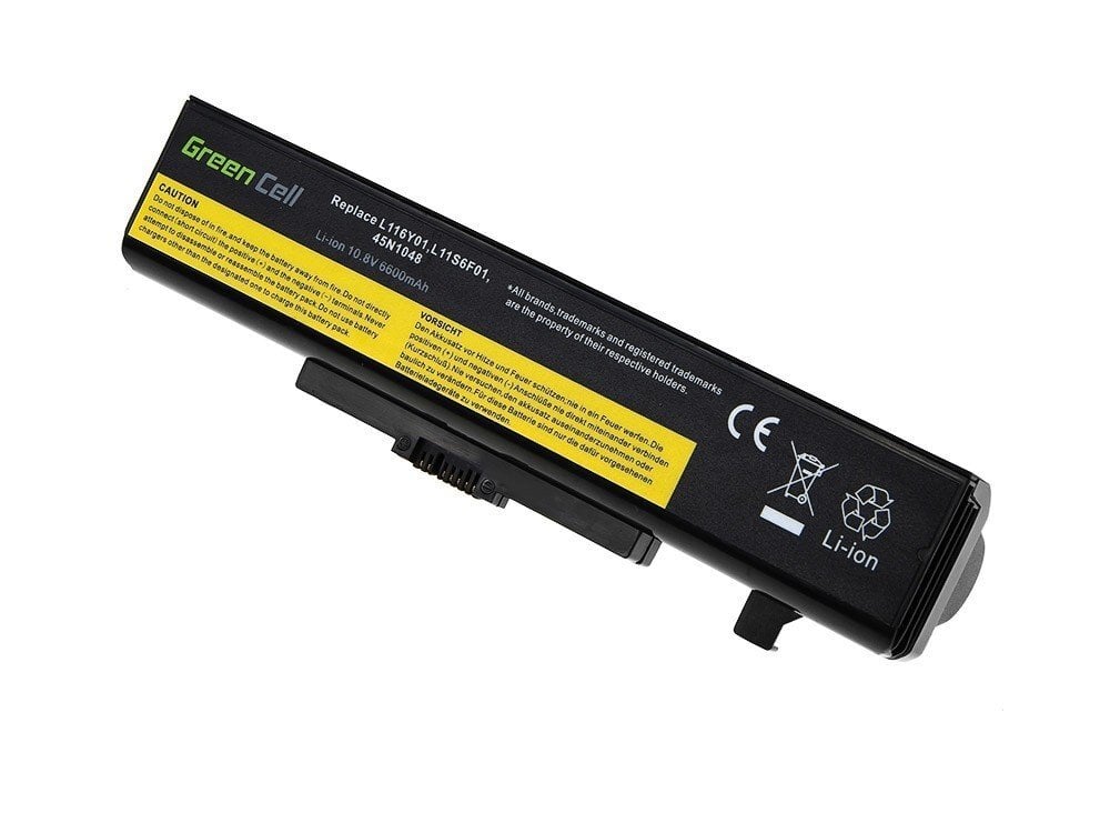 Enlarged Green Cell Laptop Battery for IBM Lenovo G500 G505 G510 G580 G585 G700 IdeaPad Z580 P580 kaina ir informacija | Akumuliatoriai nešiojamiems kompiuteriams | pigu.lt