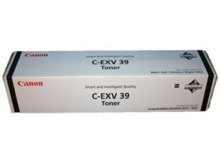 Canon C-EXV 39 (4792B002)  juoda kasetė - цена и информация | Картриджи для лазерных принтеров | pigu.lt