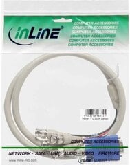 InLine 17555 цена и информация | Кабели и провода | pigu.lt