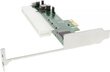 InLine PCI Interface Adapter to PCIe Interface Card use legacy PCI in modern PC (76616I) kaina ir informacija | Komponentų priedai | pigu.lt