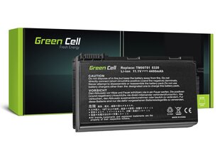 Green Cell Laptop Battery for Acer TravelMate 5220 5520 5720 7520 7720 Extensa 5100 5220 5620 5630 11.1V kaina ir informacija | Akumuliatoriai nešiojamiems kompiuteriams | pigu.lt