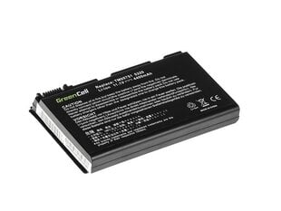 Green Cell Laptop Battery for Acer TravelMate 5220 5520 5720 7520 7720 Extensa 5100 5220 5620 5630 11.1V цена и информация | Аккумуляторы для ноутбуков | pigu.lt