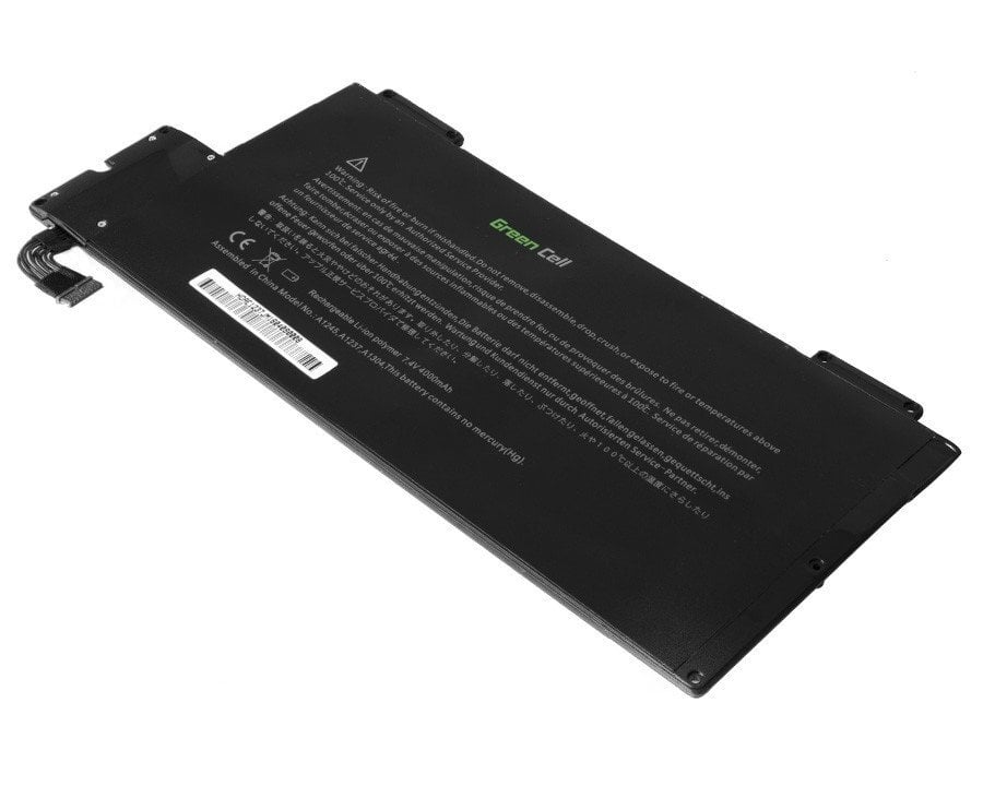 Green Cell Laptop Battery for Apple MacBook Air 13 A1237 A1304 2008-2009 kaina ir informacija | Akumuliatoriai nešiojamiems kompiuteriams | pigu.lt