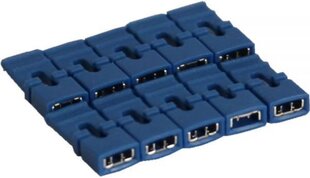 InLine Jumpers with flap 10 pcs for vintage PC / Server boards and interface cards (00075D) kaina ir informacija | Komponentų priedai | pigu.lt