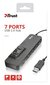 Trust (20576) Oila 7 Port USB 2.0 Hub kaina ir informacija | Adapteriai, USB šakotuvai | pigu.lt