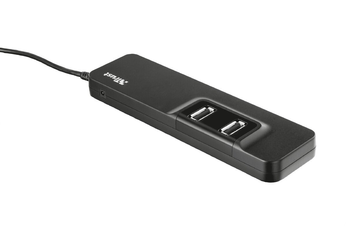 Trust (20576) Oila 7 Port USB 2.0 Hub цена и информация | Adapteriai, USB šakotuvai | pigu.lt