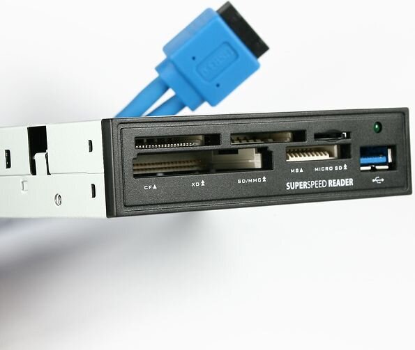 Axagon CRI-S3 kaina ir informacija | Adapteriai, USB šakotuvai | pigu.lt
