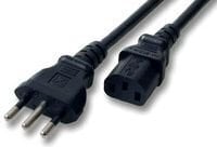 Kabel zasilający MicroConnect Italy - C13, 1.8m (PE100418) kaina ir informacija | Įkrovikliai nešiojamiems kompiuteriams | pigu.lt