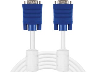 Sandberg 501-61 Monitor Cable VGA LUX 1.8m цена и информация | Кабели и провода | pigu.lt