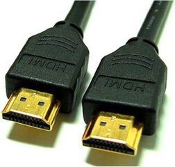 Kabel HDMI - HDMI 2m czarny kaina ir informacija | Kabeliai ir laidai | pigu.lt