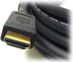 Kabel HDMI - HDMI 2m czarny kaina ir informacija | Kabeliai ir laidai | pigu.lt