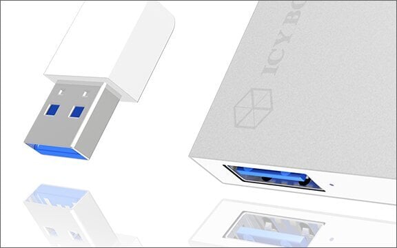 Icy Box IB-HUB1402 kaina ir informacija | Adapteriai, USB šakotuvai | pigu.lt