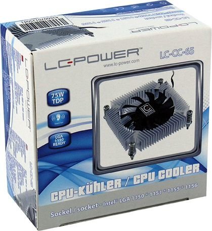 LC-Power Cosmo Cool, Intel (LC-CC-65) цена и информация | Procesorių aušintuvai | pigu.lt