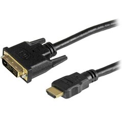 StarTech HDMI/DVI-D, 1.8 м цена и информация | Кабели и провода | pigu.lt